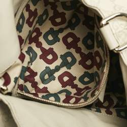 Gucci Off White Guccissima Leather Small Hysteria Hobo