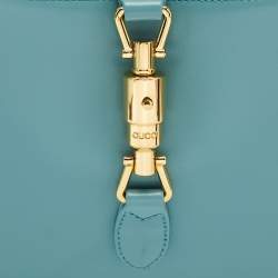 Gucci Blue Leather Small Jackie 1961 Hobo