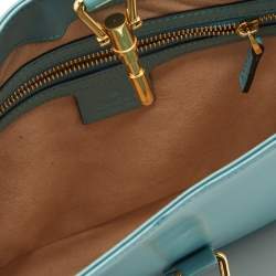 Gucci Blue Leather Small Jackie 1961 Hobo