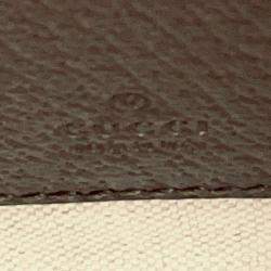 Gucci Ophidia Beige/Brown GG Supreme Leather Handbag 
