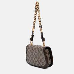 Gucci Beige Mini GG Supreme Blondie Satchel