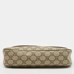 Gucci Brown/Beige GG Supreme Canvas Small Ophidia Bag