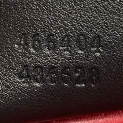 Gucci Cream/Pink Python Naga Dragon Shoulder Bag