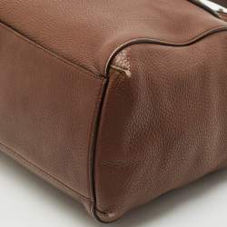 Gucci Brown Leather Lady Tassel Tote