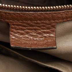 Gucci Brown Leather Lady Tassel Tote