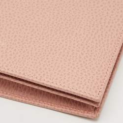 Gucci Pink Leather Swing Wallet on Strap