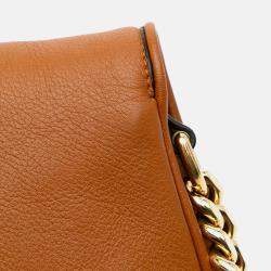 Gucci Brown Calfskin Blondie Chain Satchel