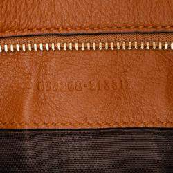Gucci Brown Calfskin Blondie Chain Satchel