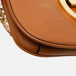 Gucci Brown Calfskin Blondie Chain Satchel