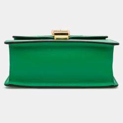 Gucci Green Mini Leather Sylvie Satchel