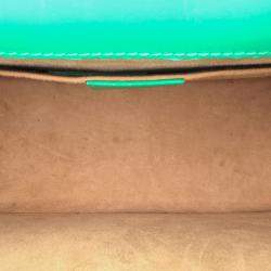 Gucci Green Mini Leather Sylvie Satchel