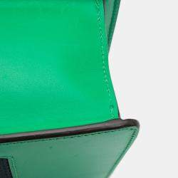 Gucci Green Mini Leather Sylvie Satchel