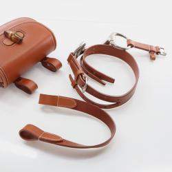Gucci Bamboo 1947 Mini Brown Calfskin Leather Waist Bag
