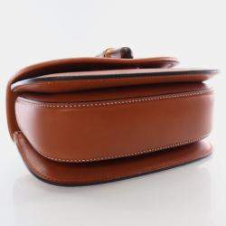 Gucci Bamboo 1947 Mini Brown Calfskin Leather Waist Bag