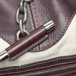 Gucci Dark Burgundy Leather Charlotte Crossbody Bag