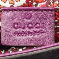 Gucci Black Patent Leather and Suede Romy Clutch Bag