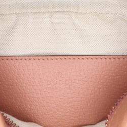 Gucci Pink Mini GG Canvas Ophidia Crossbody