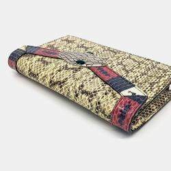 Gucci Multicolor Leather Lilith Flap Shoulder Bag