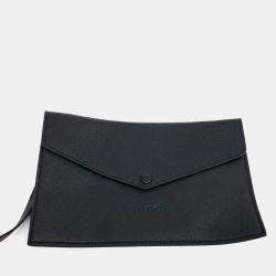 Gucci Black Leather Jackie 1961 Medium Shoulder Bag