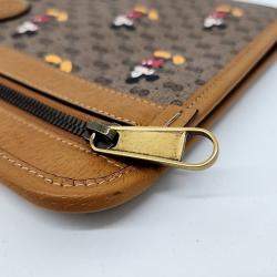 Gucci Brown Canvas Disney Clutch bag