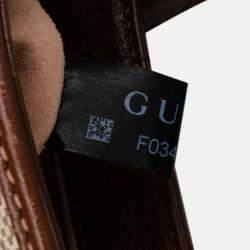 Gucci Brown Mini GG Supreme Jackie 1961 Crossbody