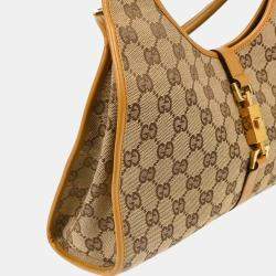 Gucci Jackie Brown GG Canvas Shoulder Bag