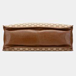 Gucci Brown GG Canvas Horsebit 1955 Tote