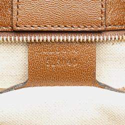Gucci Brown GG Canvas Horsebit 1955 Tote
