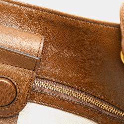 Gucci Brown GG Canvas Horsebit 1955 Tote