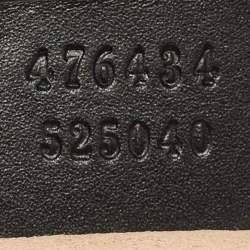 Gucci Black Matelassé Leather Mini GG Marmont Belt Bag