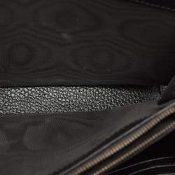 Gucci Black Leather GG Marmont Wallet on Chain
