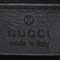 Gucci Beige/Black GG Supreme Canvas and Suede Mini Dionysus Shoulder Bag