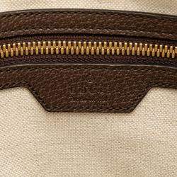 Gucci Beige/Brown Jumbo GG Canvas Web Crossbody