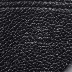 Gucci Black Leather Jackie 1961 Medium Shoulder Bag
