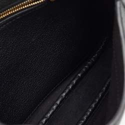Gucci Black Leather Jackie 1961 Medium Shoulder Bag