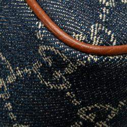 Gucci Blue Mini GG Denim Ophidia Crossbody