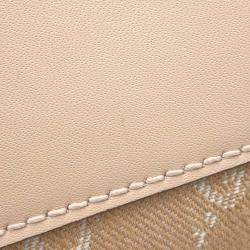 Gucci Ophidia Beige Gg Canvas Leather 2Way Tote