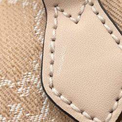 Gucci Ophidia Beige Gg Canvas Leather 2Way Tote