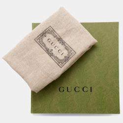 Gucci Horsebit 1955 White Leather Belt Bag 