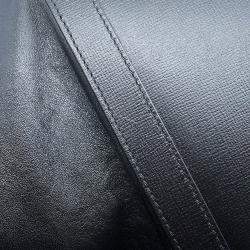 Pre Owned Gucci Horsebit 1955 Black Leather Bucket Bag