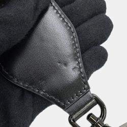 Gucci Bamboo 1947 Top Handle Bag Black Leather Size Small
