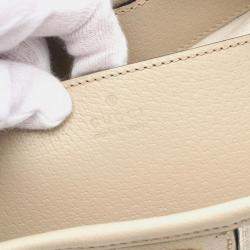 Gucci Ophidia Gg Supreme Small Shoulder Bag Coated Canvas Leather Beige