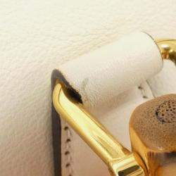 Gucci White Diana Handbag