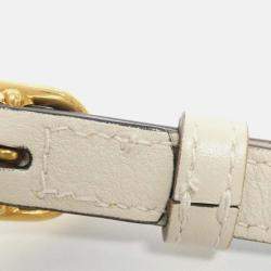 Gucci White Diana Handbag