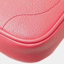 Gucci Pink Mini Leather Aphrodite Shoulder Bag