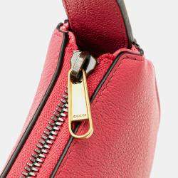 Gucci Pink Mini Leather Aphrodite Shoulder Bag
