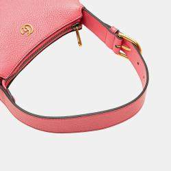 Gucci Pink Mini Leather Aphrodite Shoulder Bag