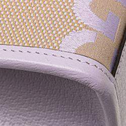 Gucci Beige/Purple Mini Jumbo GG Canvas Interlocking G Satchel