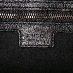 Gucci Black Medium Leather Aphrodite Satchel