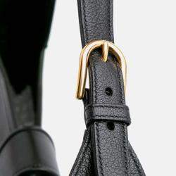 Gucci Black Medium Leather Aphrodite Satchel